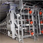 Здрава и издръжлива клетка за бройлери тип H